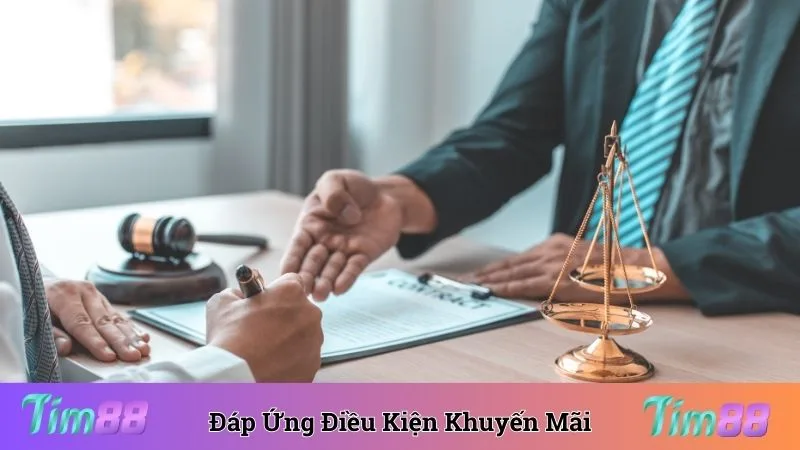 Đáp ứng điều kiện tham gia khuyến mãi Tim88