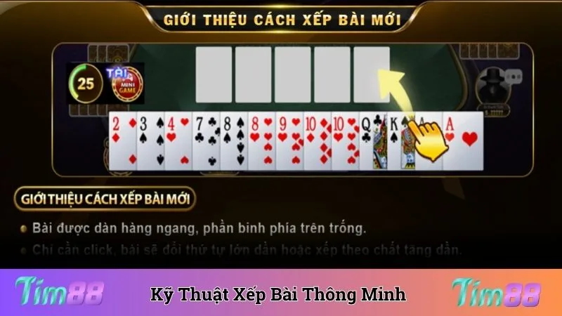 Kỹ thuật xếp bài đóng một vai trò quan trọng khi tham gia giải trí