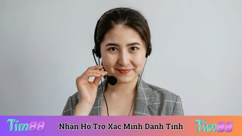 Nhận hỗ trợ khi thao tác xác minh danh tính trên trang web