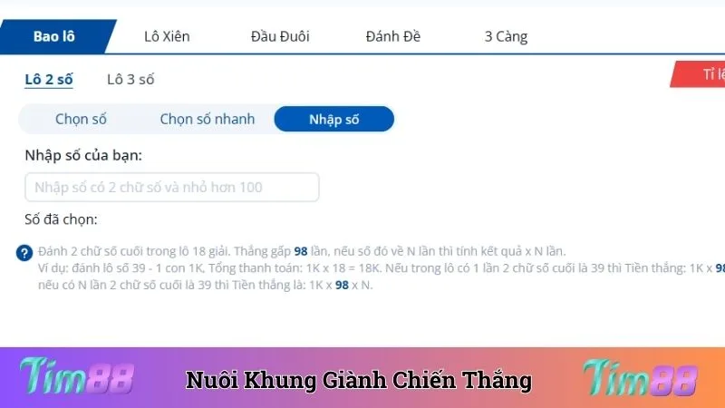Nuôi khung là biện pháp nâng cao khả năng giành chiến thắng