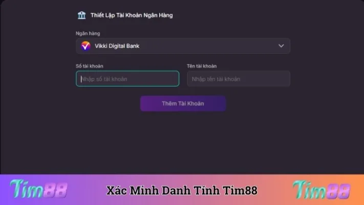 Xác Minh Danh Tính Tim88